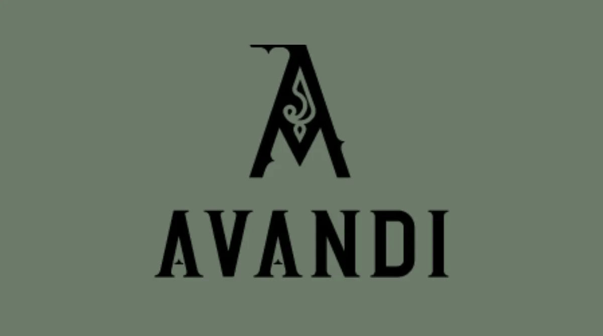 Logo von Avandi Studio, einem Designstudio, das zeitlose Stücke entwirft, die eine Geschichte erzählen.