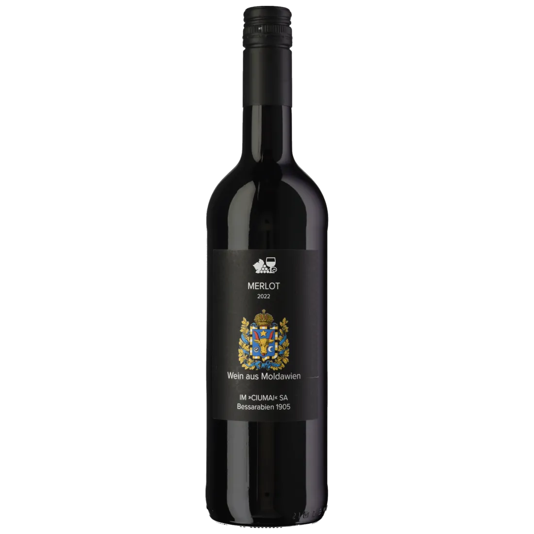 Ciumai Merlot 2022 - Trockener moldawischer Rotwein